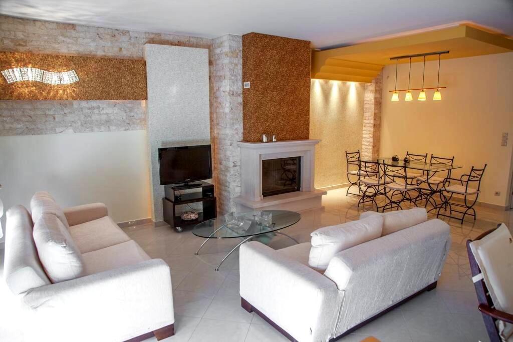 Luxurious West Side Maisonette In Alexandroupolis Villa Exterior foto
